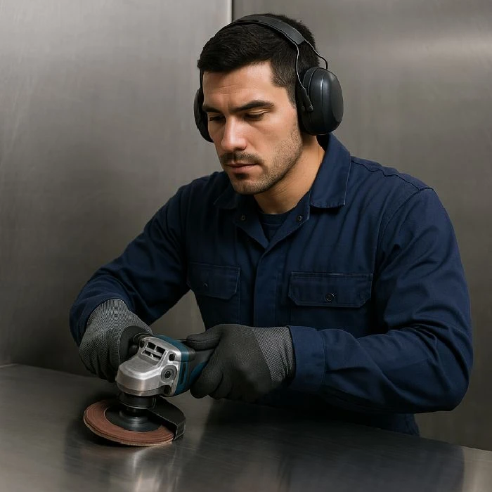 Higiensko poliranje inox površin (HACCP/GMP) ponderirano